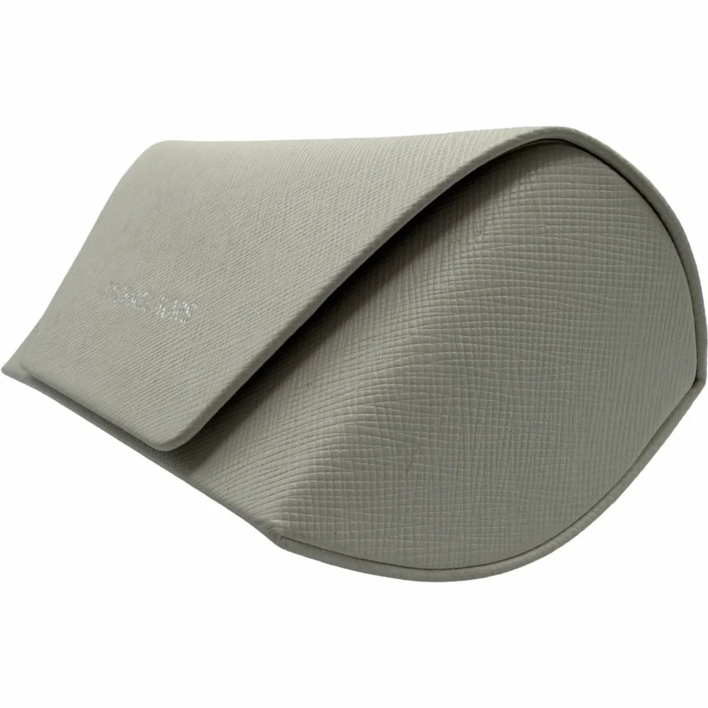 Replacement Michael Kors White Leather Snap Closure SUNGLASS EyeGlass Case 6
